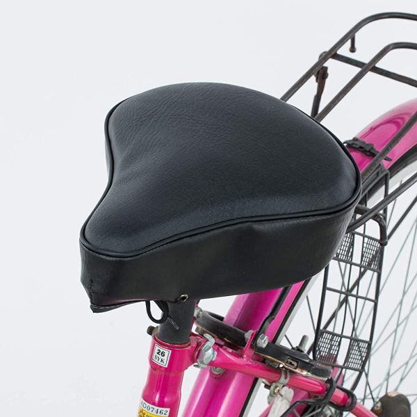 Astro Bicycle Saddle Cover Black Made in Japan Three-dimensional structure with two-layer cushion Shock absorption Antifouling 503-17 Medium Hot on Sale - Image 2