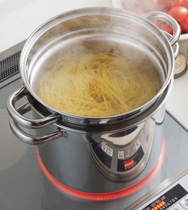 Yoshikawa Toscana Pasta Pot 22cm (with glass lid) SJ3120 Supply - Image 3
