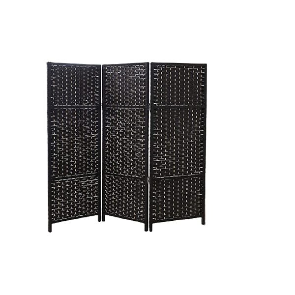 Yamazen Partition 3 consecutive Width 120.5 x Depth 2 x Height 105 cm Lightweight and compact storage Finished product Dark brown SSCR-3L (DBR) Work from home Restaurant Online Sale