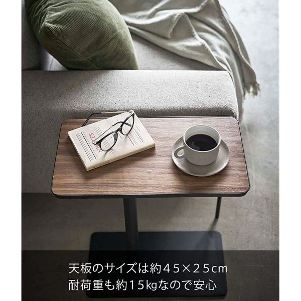 Yamazaki Insert Side Table Black Approx. W45XD25XH52cm Tower A small table that is easy to use next to a sofa or bed 5121 Cheap - Image 4