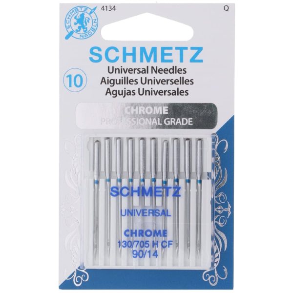 Chrome Universal Needles, Schmetz (10pk) For Cheap