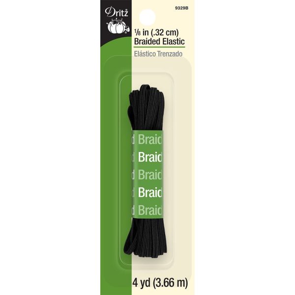 Braided Elastic 1 8in x 4yd Cheap - Image 2