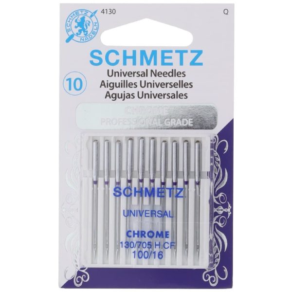 Chrome Universal Needles, Schmetz (10pk) For Cheap - Image 5