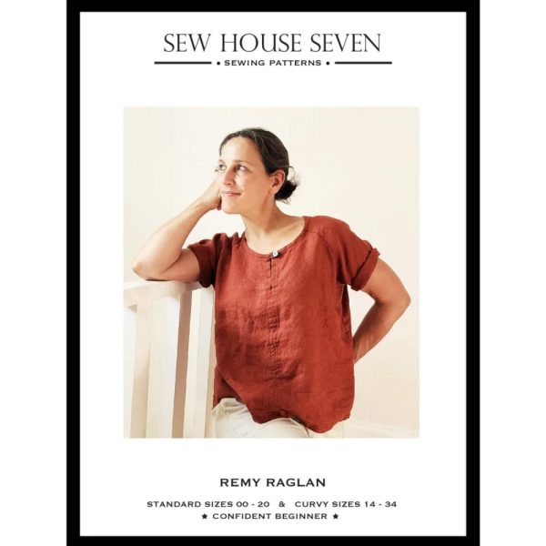 Remy Raglan Top Pattern, Sew House Seven Online now