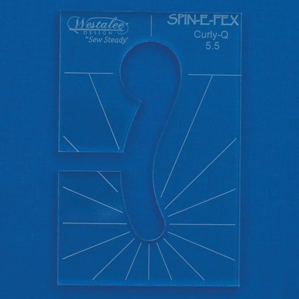 Westalee Design Spin-E-Fex Curly Q Template Sets Discount - Image 3