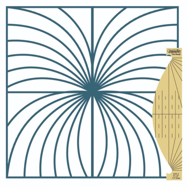 Westalee Design Curved Cross Hatch Templates For Cheap - Image 3