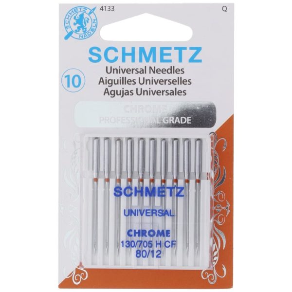 Chrome Universal Needles, Schmetz (10pk) For Cheap - Image 3