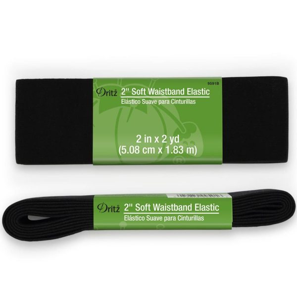 Dritz, 2  x 2yds Soft Waistband Elastic on Sale
