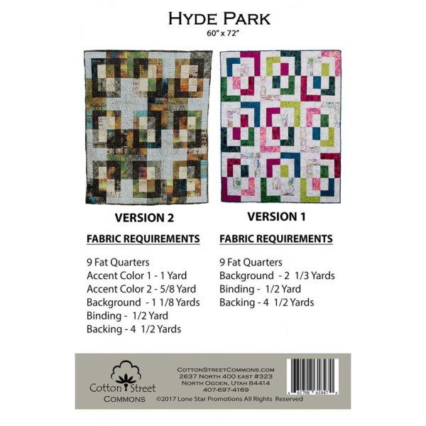 Hyde Park Quilt Pattern For Cheap - Image 2