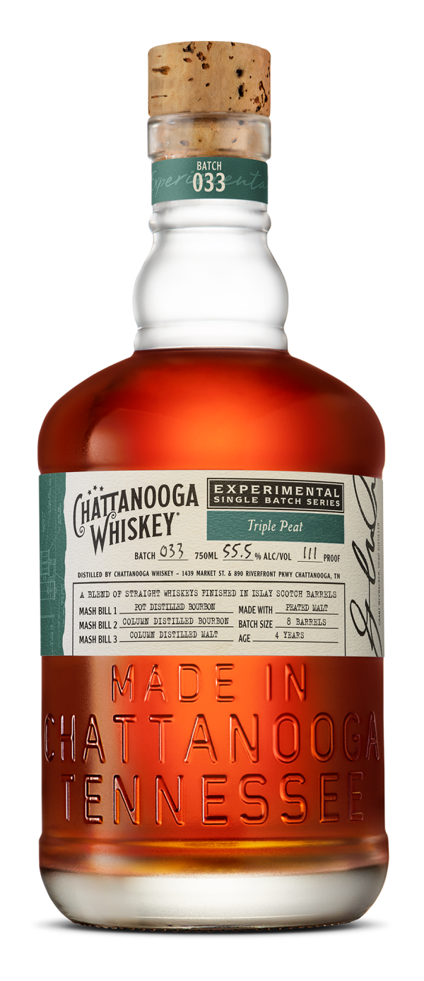 Chattanooga Whiskey Experimental Batch 033: Triple Peat Hot on Sale